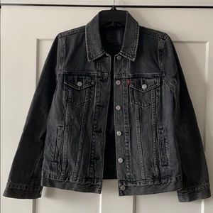 Levi’s washed black jacket